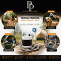 🚿 DUCHA PORTÁTIL RECARGABLE USB | Camping, Coche, Jardín y Mascotas