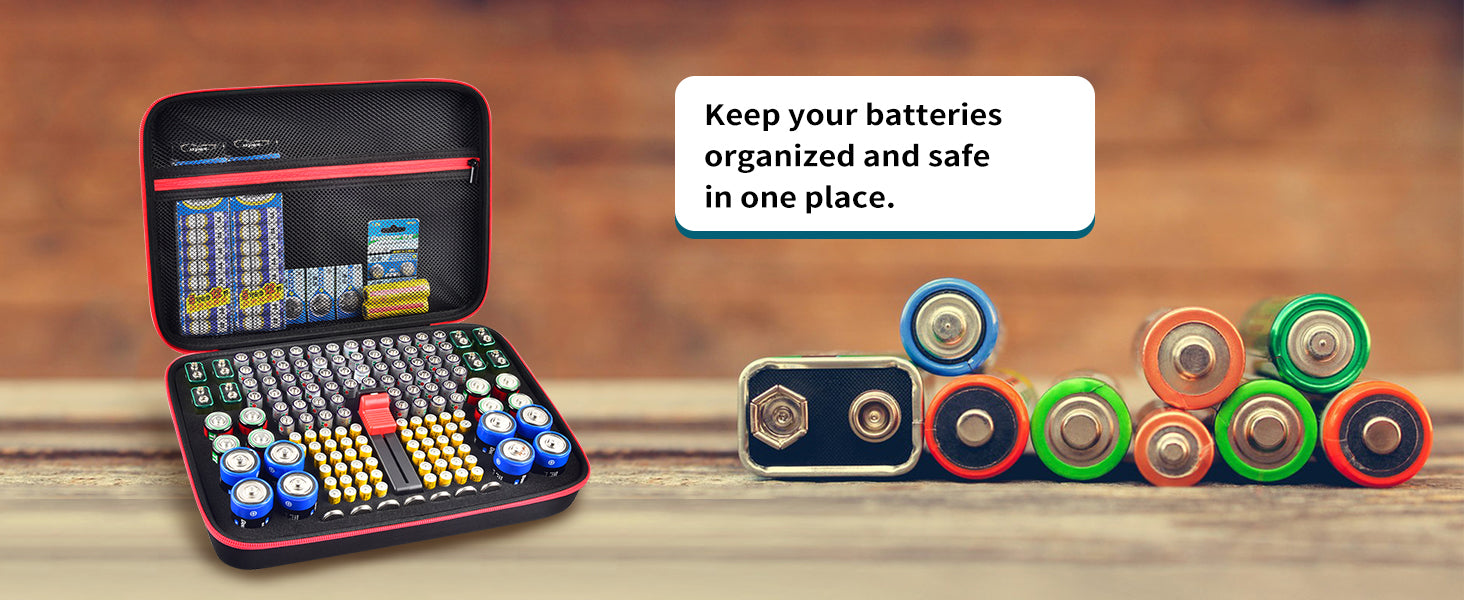 💼 ORGANIZADOR DE PILAS TÁCTICO 🔋