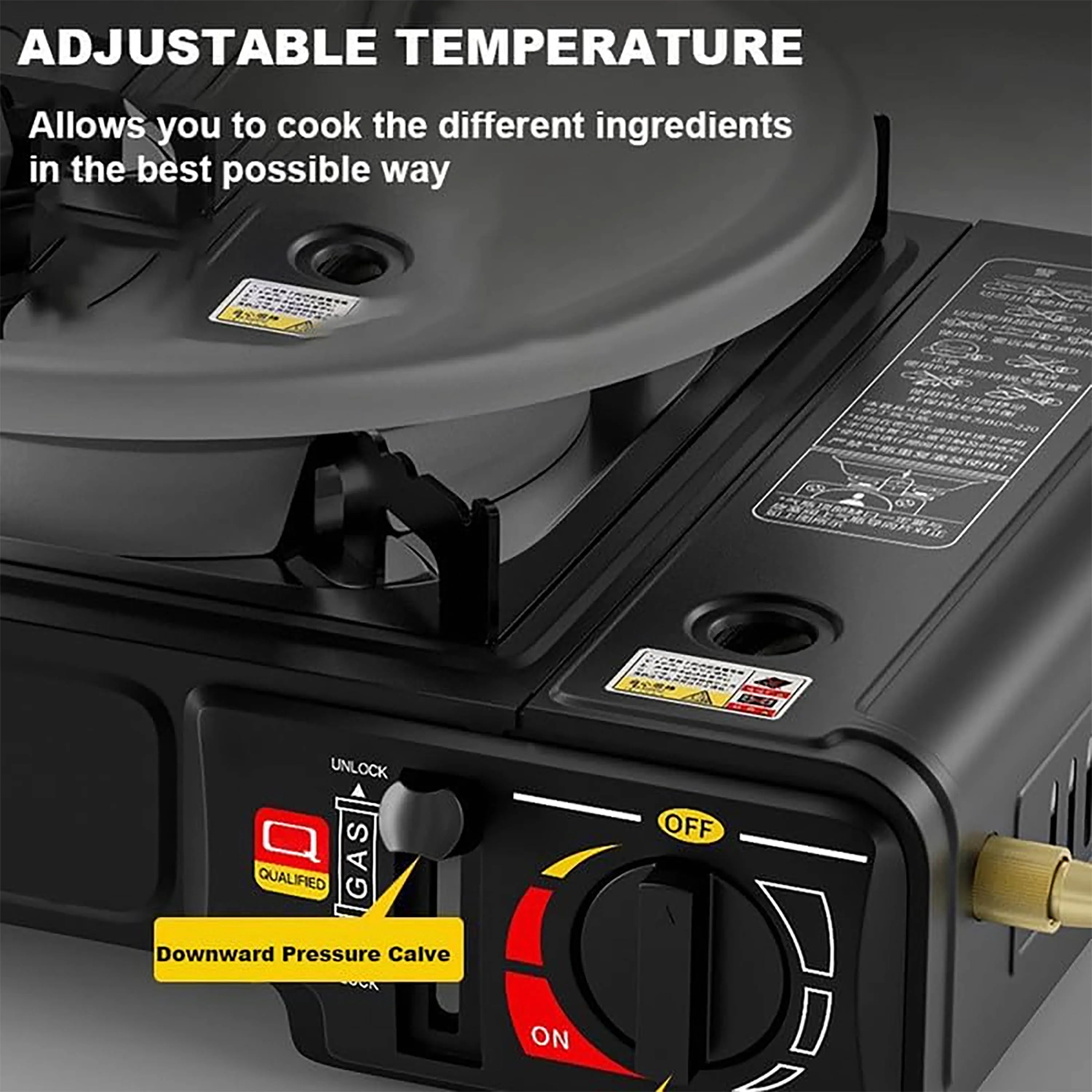 🍳🔥 COCINA A GAS PORTÁTIL