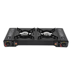 🍳🔥 COCINA DE GAS PORTÁTIL CON 2 FOGONES