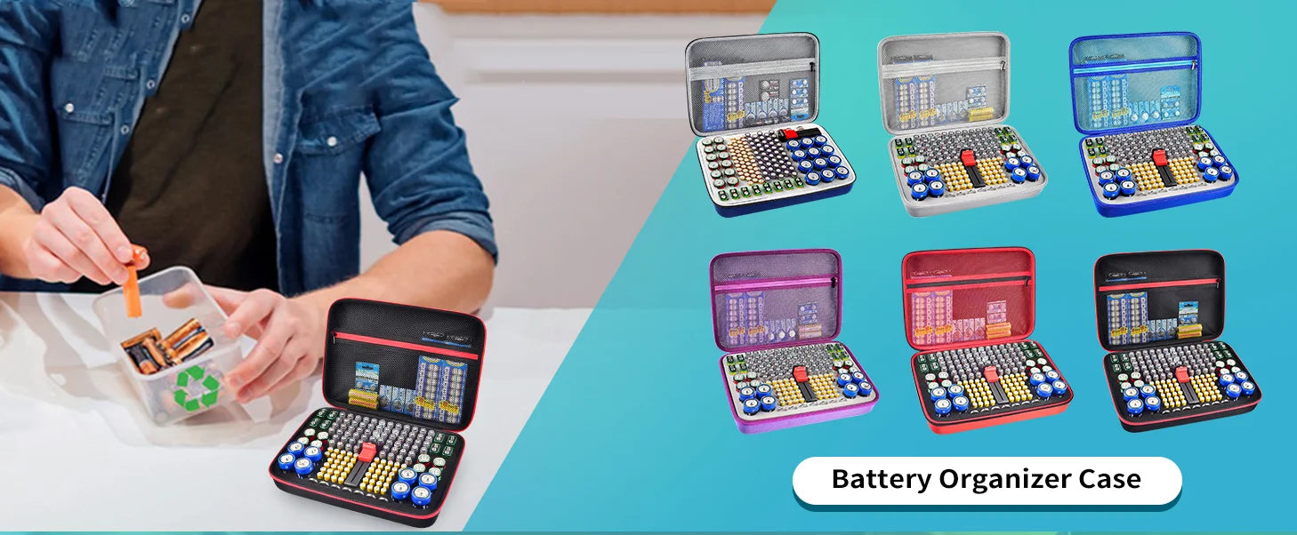 💼 ORGANIZADOR DE PILAS TÁCTICO 🔋