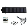 ☀️ PANEL SOLAR PLEGABLE 6 LÁMINAS – CARGADOR USB PORTÁTIL