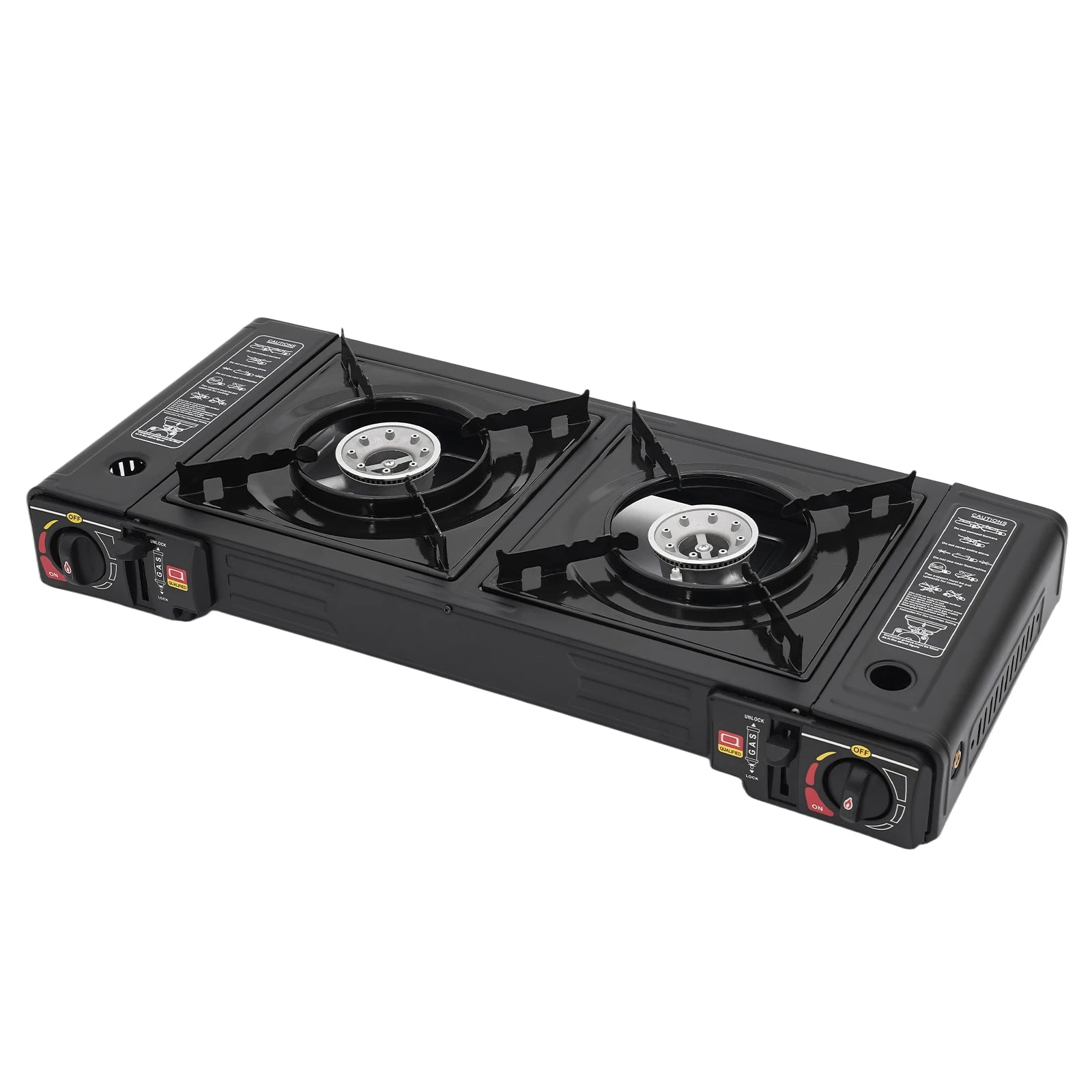 🍳🔥 COCINA DE GAS PORTÁTIL CON 2 FOGONES