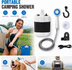 🚿 DUCHA PORTÁTIL RECARGABLE USB | Camping, Coche, Jardín y Mascotas