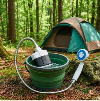 🚿 DUCHA PORTÁTIL RECARGABLE USB | Camping, Coche, Jardín y Mascotas